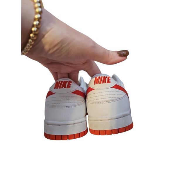 Nike Dunk Low Retro Picante Red DV0831-103 White Shoes Sneakers